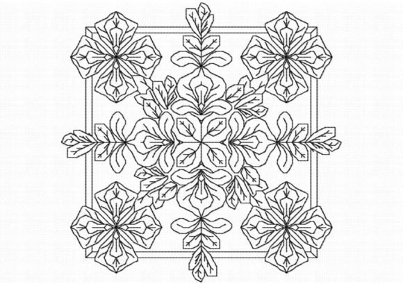 Blackwork Square Review for Real Embroidery Projects
